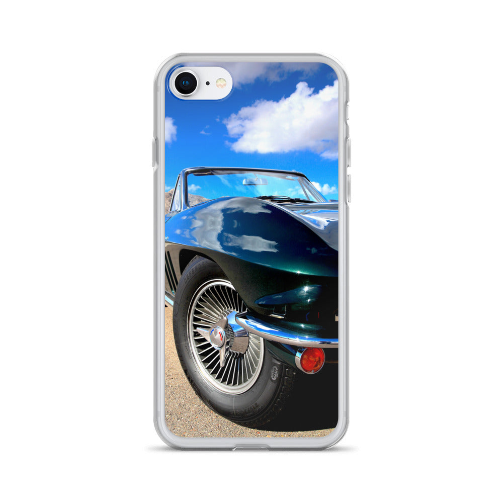 Chevrolet Fuelie Corvette Roadster iPhone Case Winston Goodfellow Chevrolet Fuelie Corvette Roadster iPhone Case Winston Goodfellow