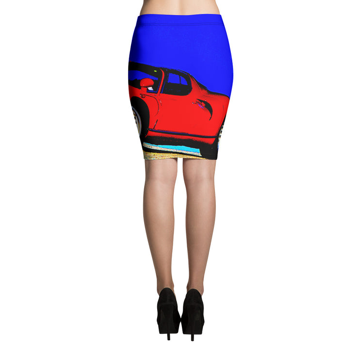 Alfa 33 Stradale Pencil Skirt