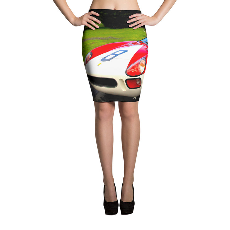 Ferrari 250 LM Pencil Skirt