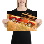 Ford GT "At Speed" Poster