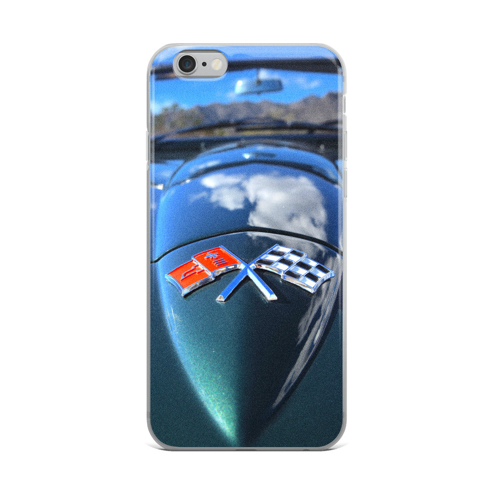Chevrolet Corvette Hood Emblem iPhone Case – Winston Goodfellow