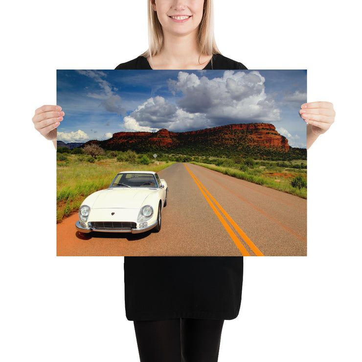Lamborghini 3500 GTZ in Sedona Poster